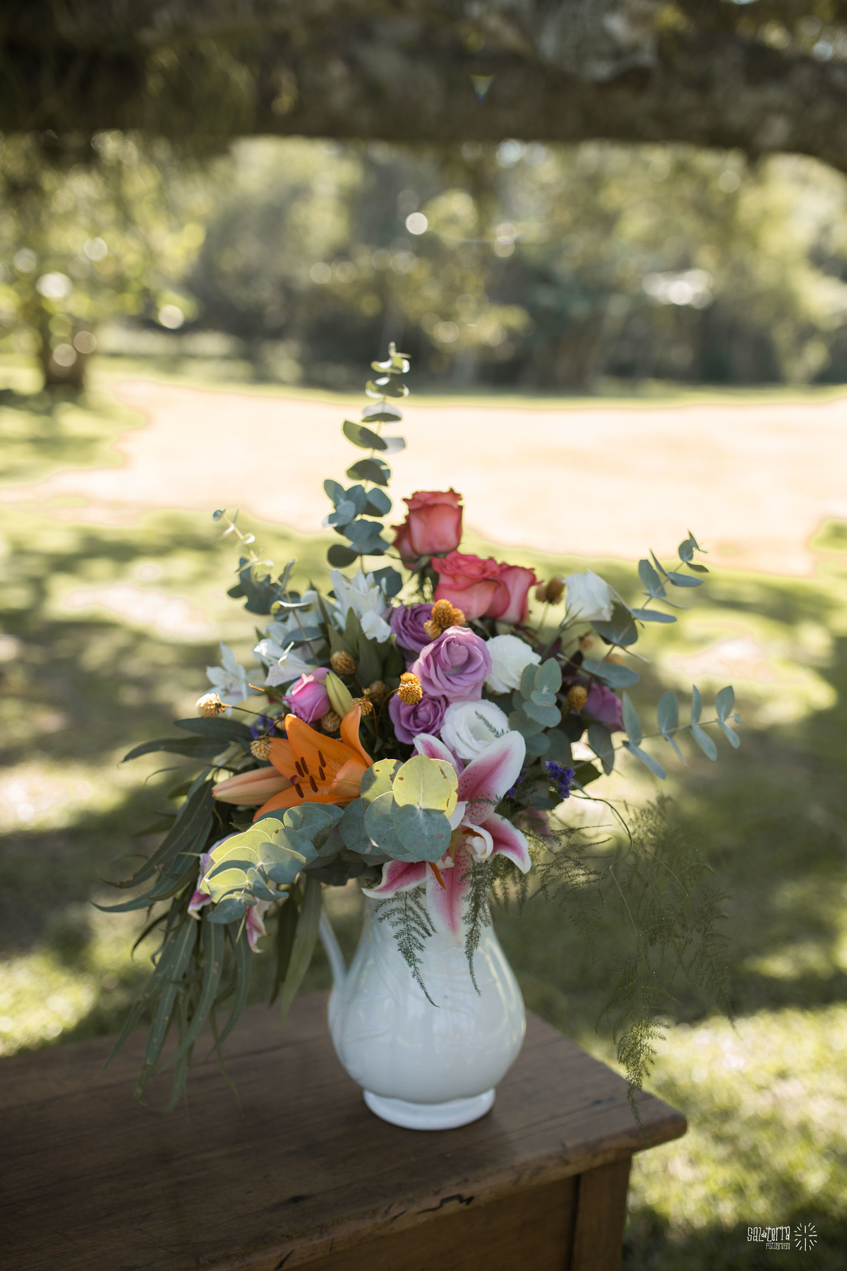 casamento ao ar livre porto alegre alto da capela decoração rustico chic boho em baixo da figueira 