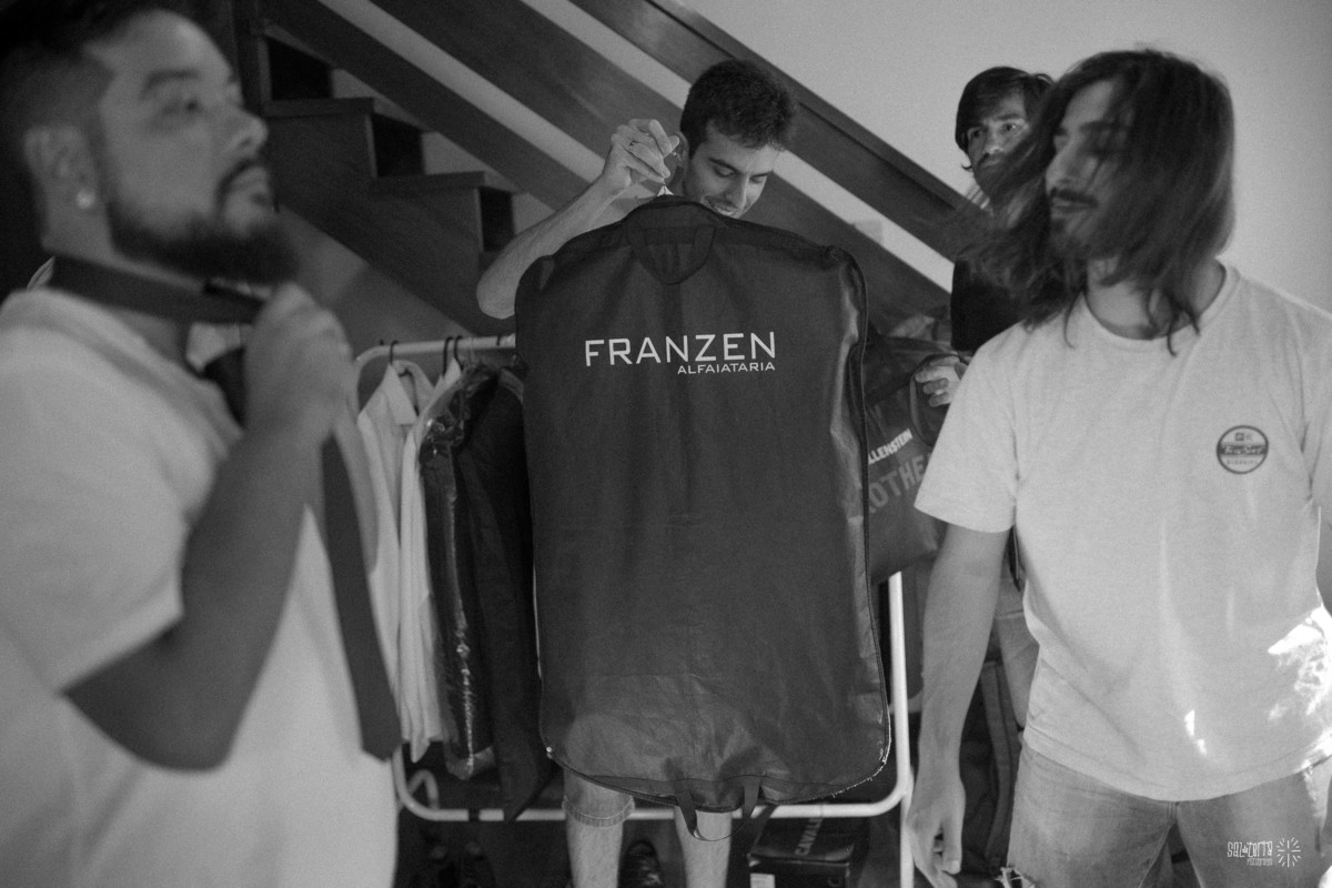 making of do noivo com padrinhos alameda figueira franzen alfaiataria