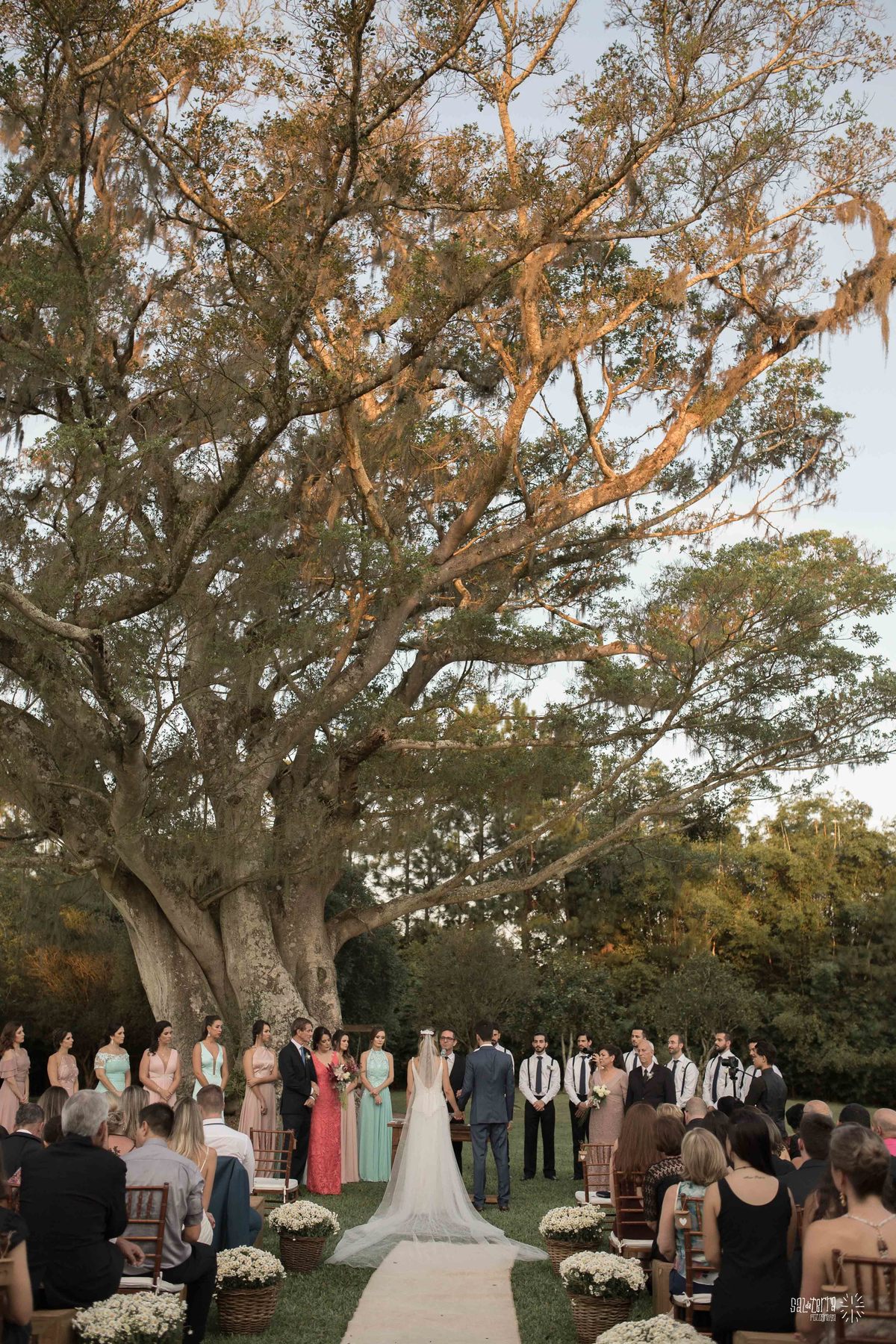 casamento ao ar livre alameda figueira cachoeirinha decoração omelette eventos 