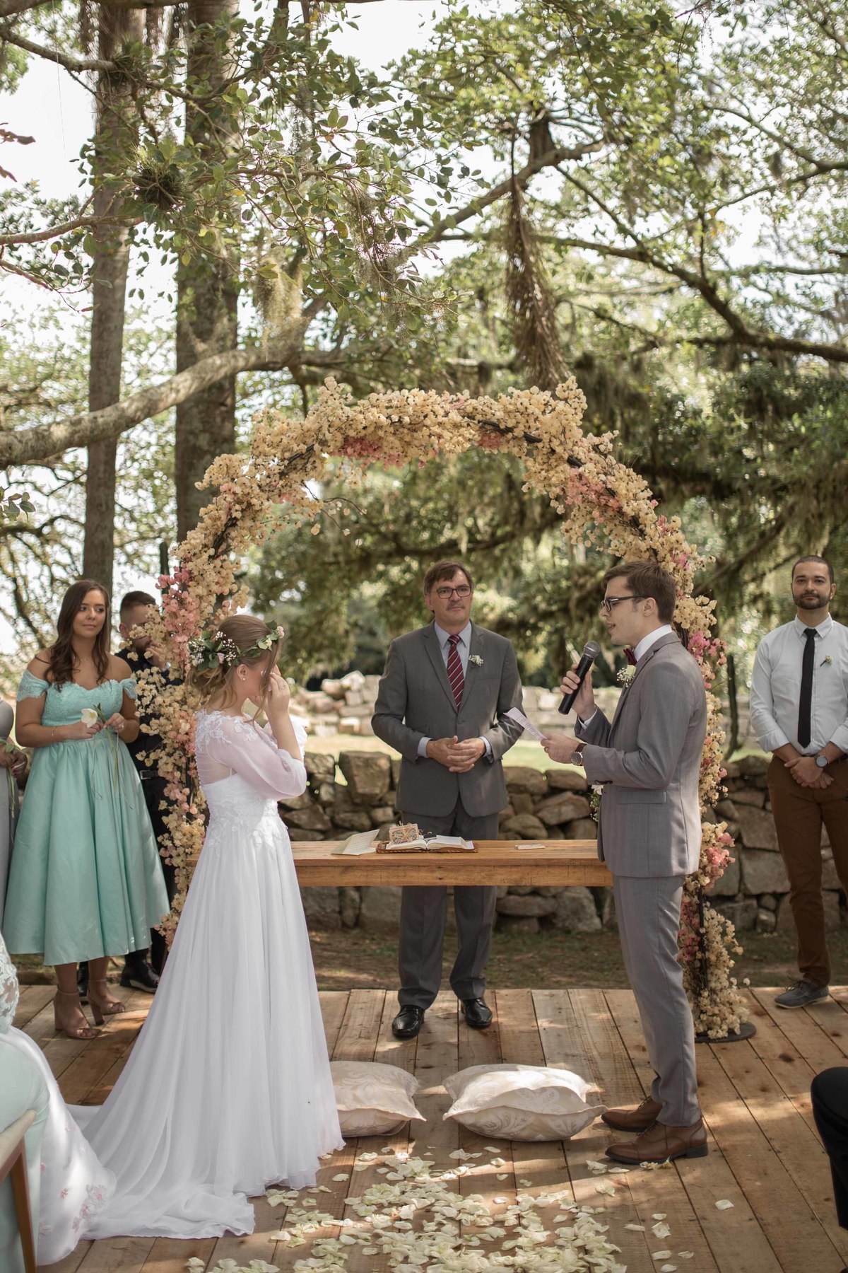 casamento boho chic ao ar livre porto alegre rs casamento no campo o butia itapua fotografo de casamentos RS