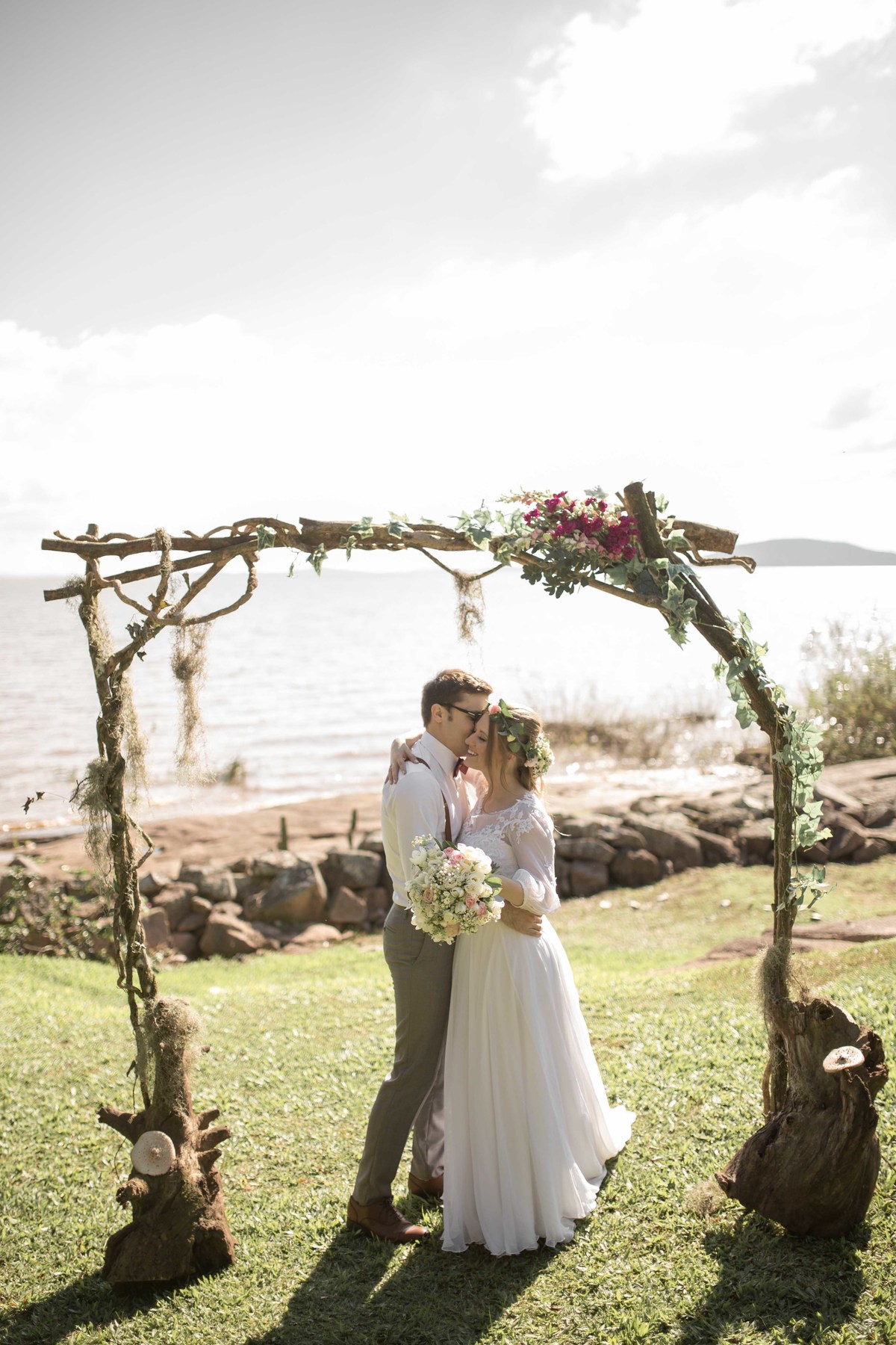 casamento boho chic ao ar livre porto alegre rs casamento no campo o butia itapua fotografo de casamentos RS