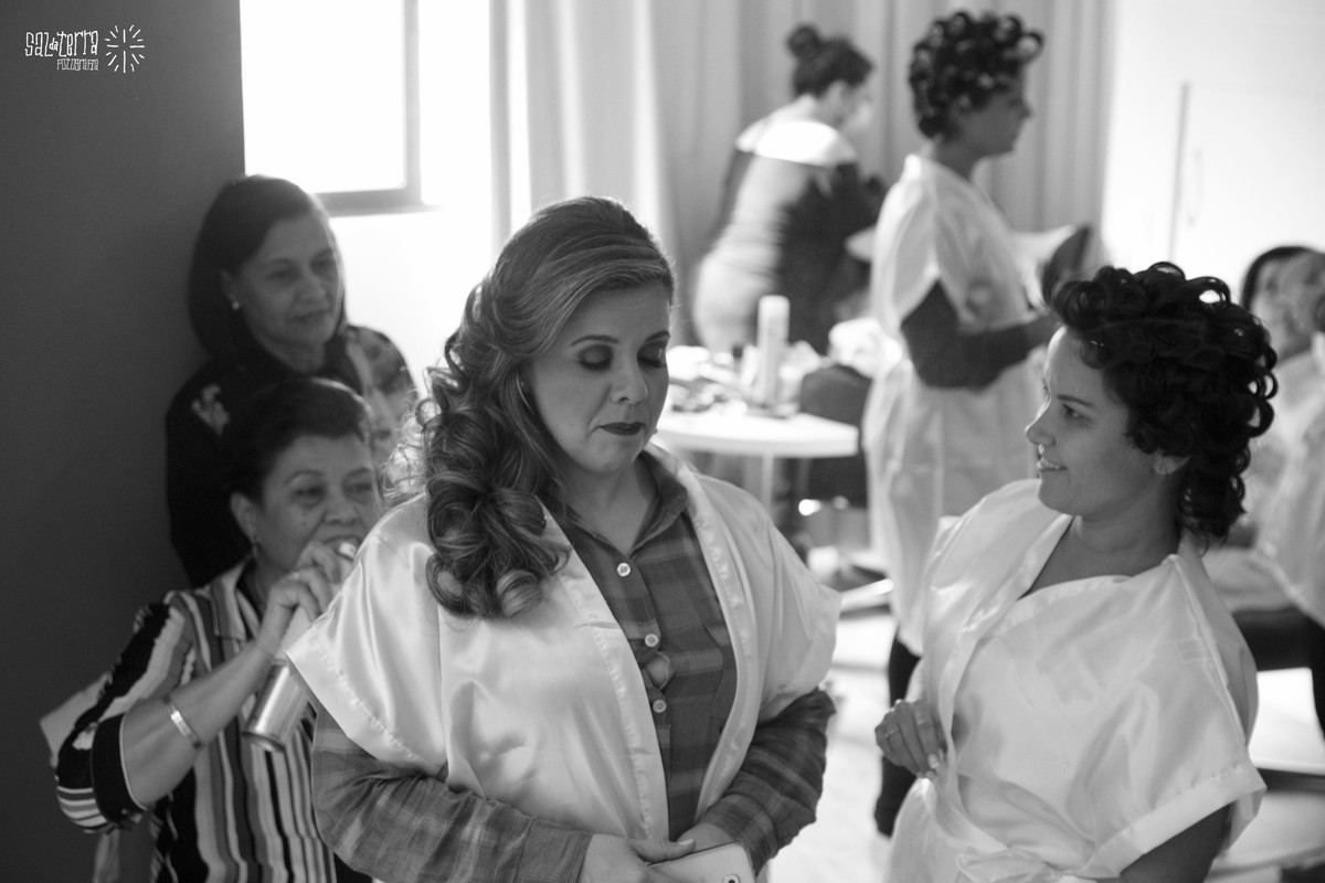 making of da noiva com as madrinhas