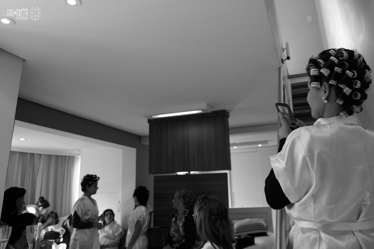 making of da noiva com as madrinhas