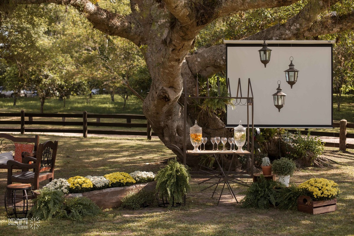 casamentos ao ar livre porto alegre RS alto da capela decoração cerimonia
