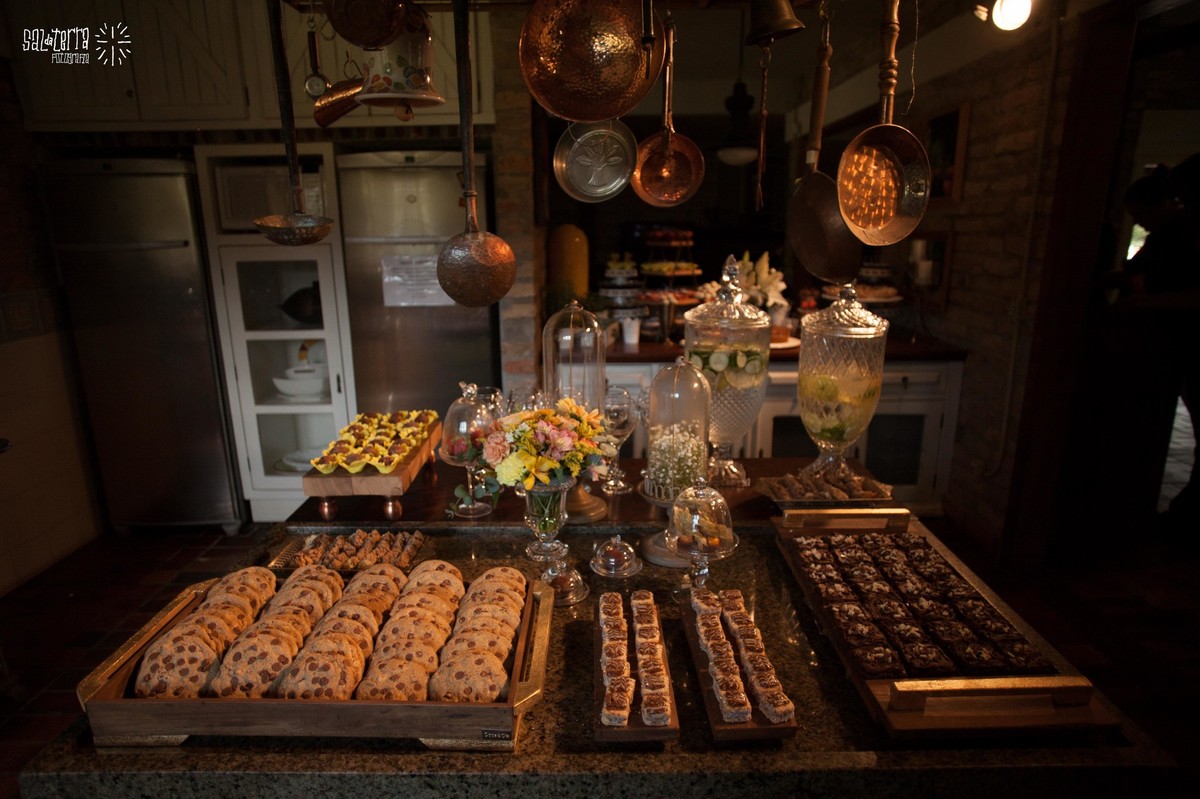 casamentos ao ar livre porto alegre RS alto da capela decoração mesa de doces