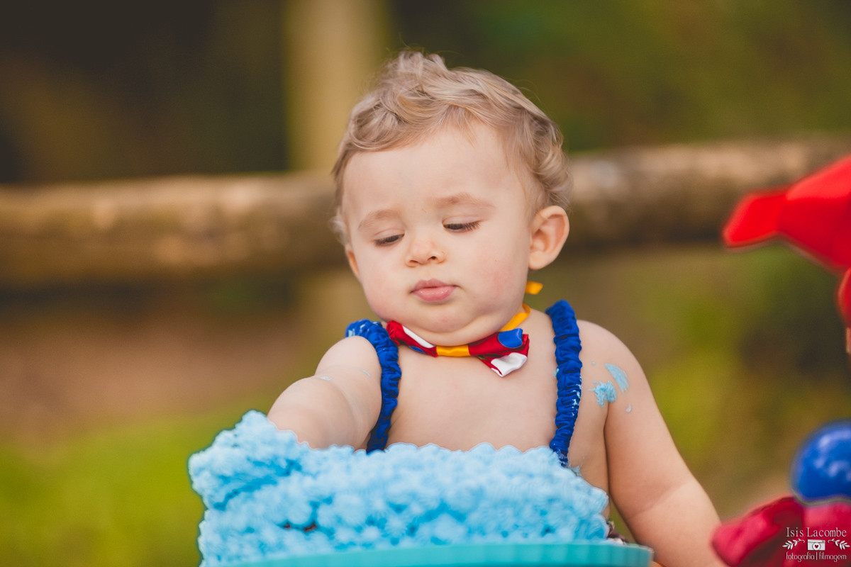 Joaquim | Pré 1 ano | Smash Cake | Sessão Fotográfica
