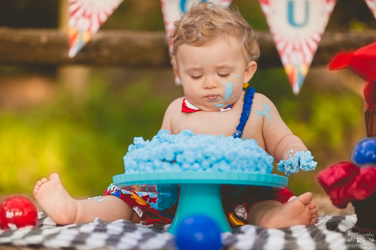 Joaquim | Pré 1 ano | Smash Cake | Sessão Fotográfica