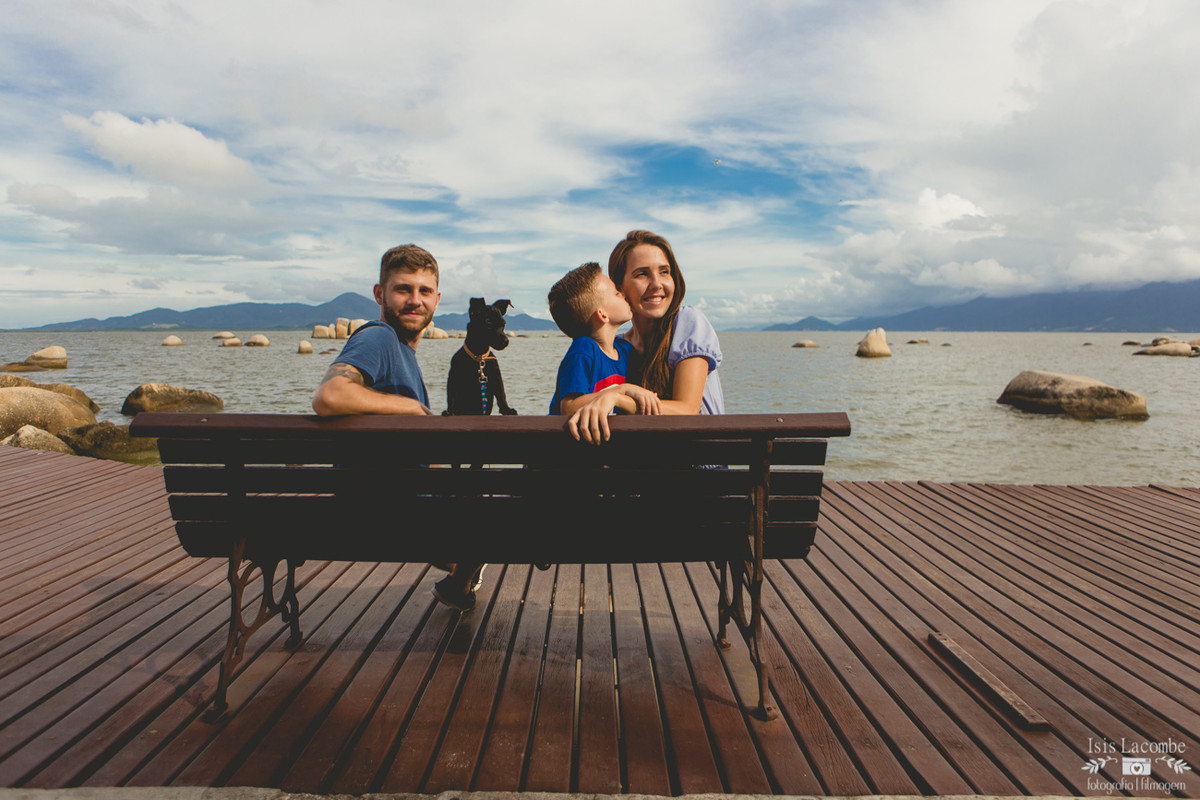 Érika + Fábio + Arthur +(Lord) | Sessão fotográfica em família