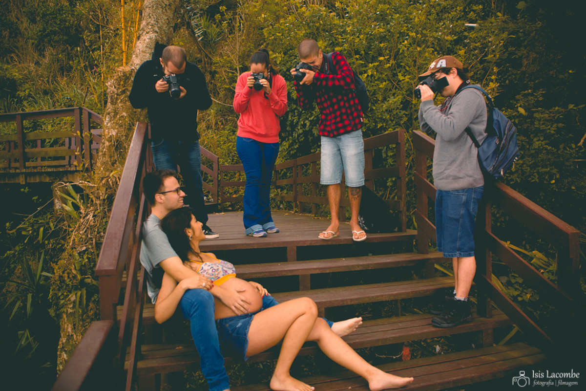 Aula Prática Fotografia Gestante | Hysa e Juliano