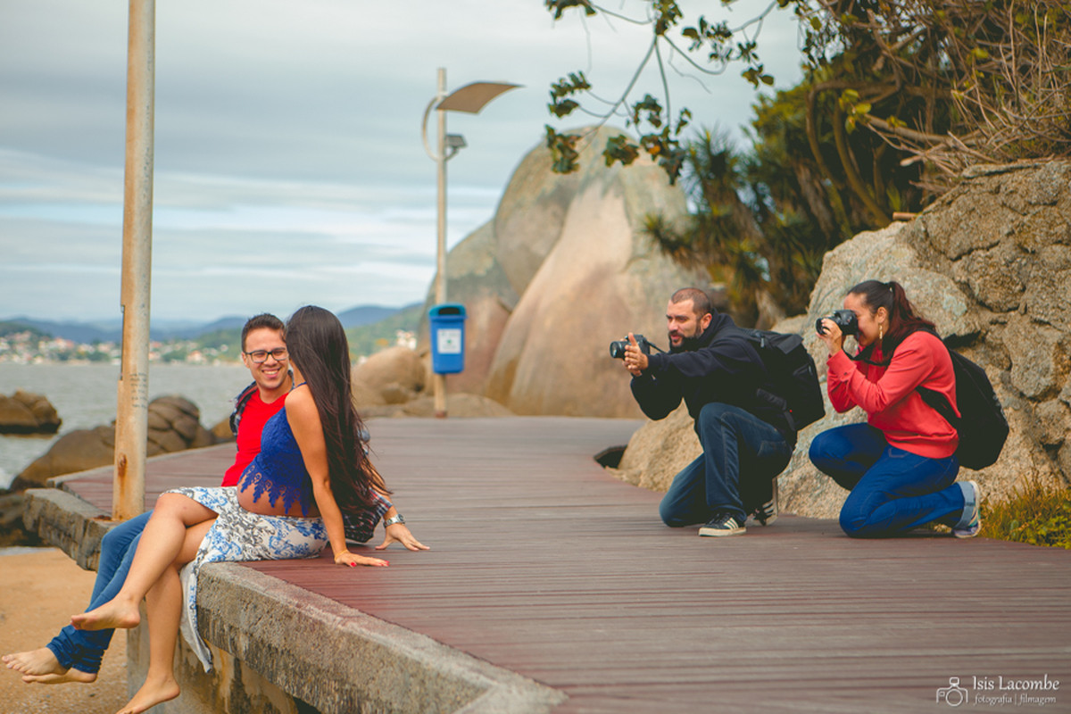 Aula Prática Fotografia Gestante | Hysa e Juliano