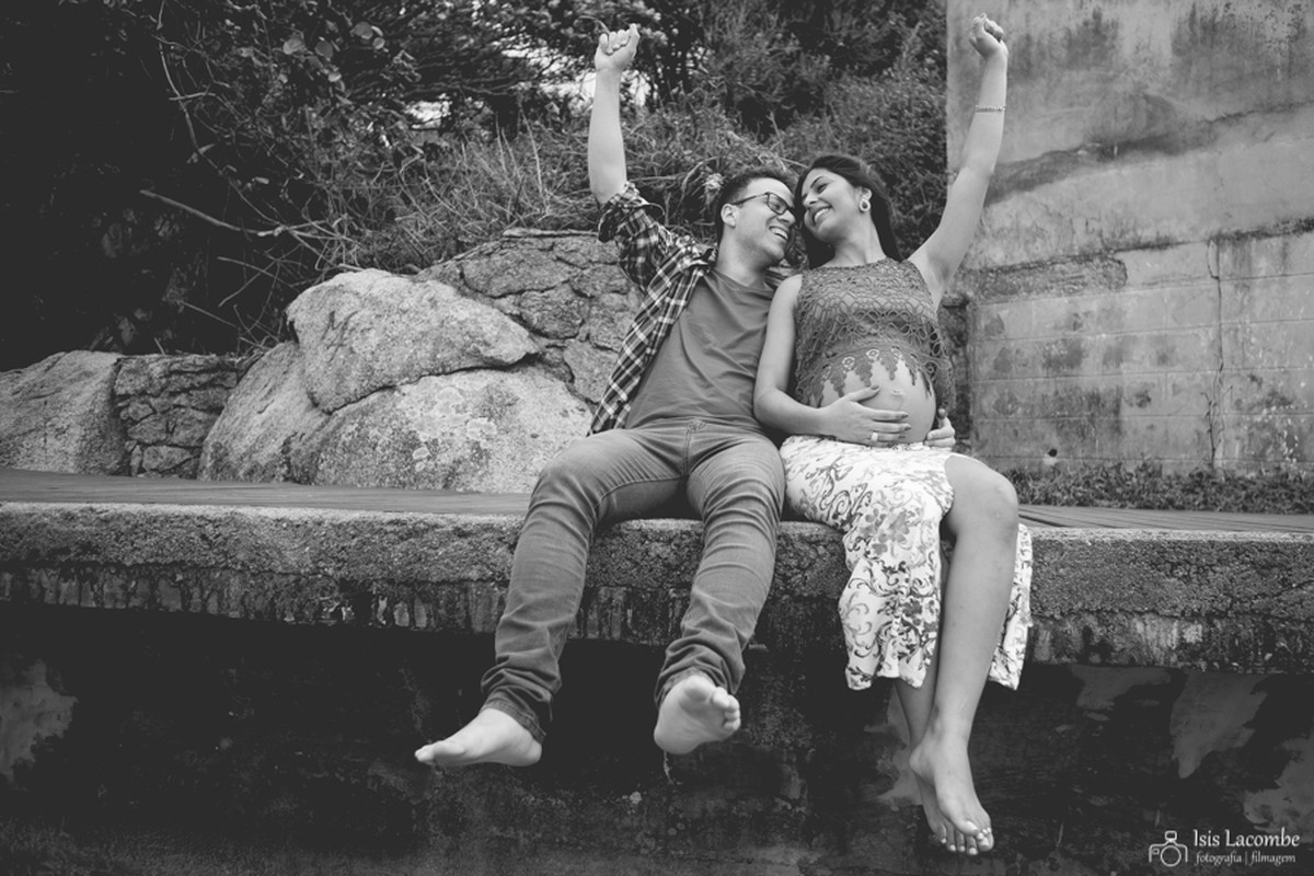 Aula Prática Fotografia Gestante | Hysa e Juliano