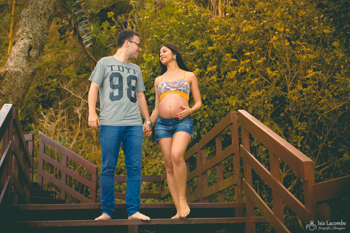 Aula Prática Fotografia Gestante | Hysa e Juliano