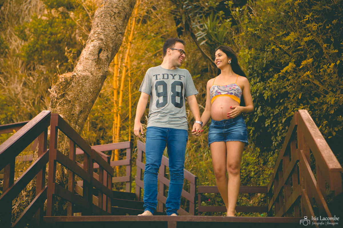 Aula Prática Fotografia Gestante | Hysa e Juliano