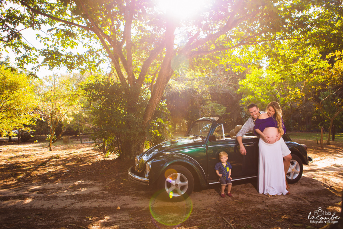 Thania + André + Antony + Benício | Sessão fotográfica | Gestante | Família