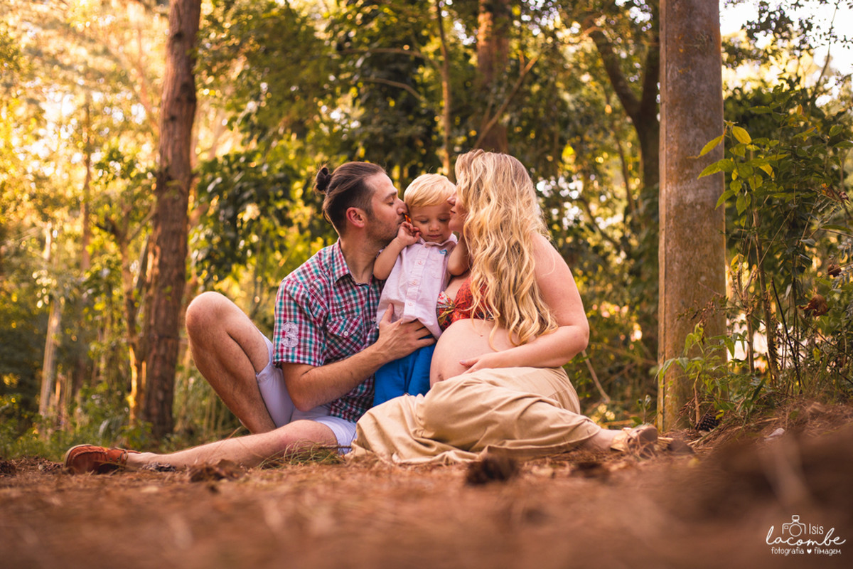 Thania + André + Antony + Benício | Sessão fotográfica | Gestante | Família