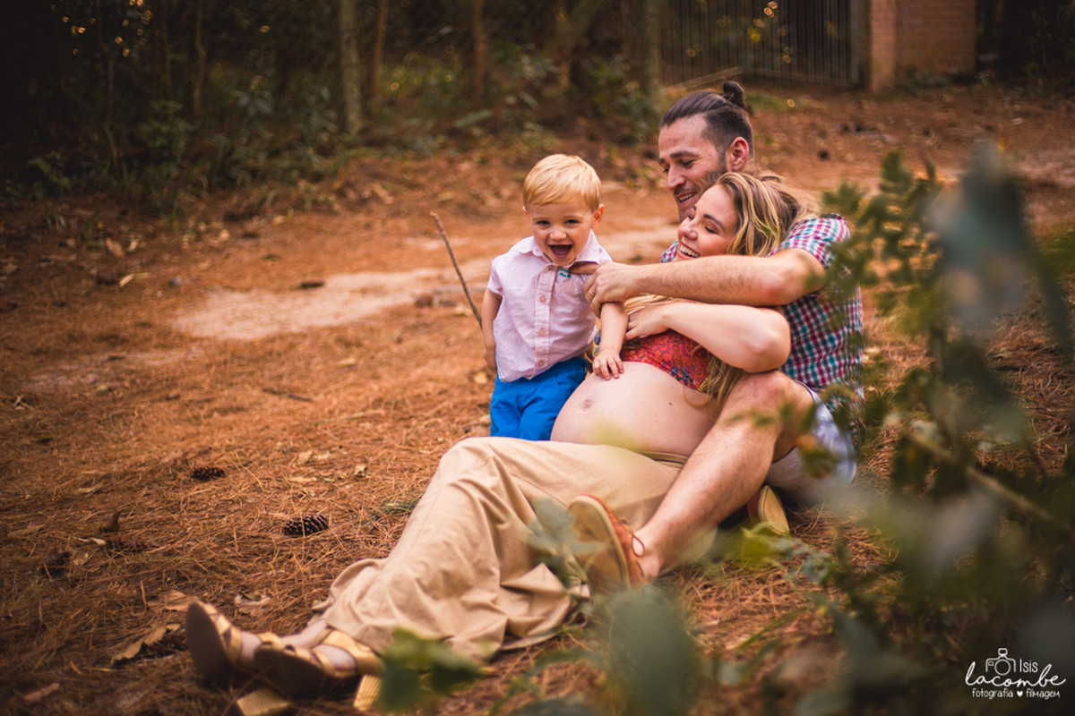Thania + André + Antony + Benício | Sessão fotográfica | Gestante | Família