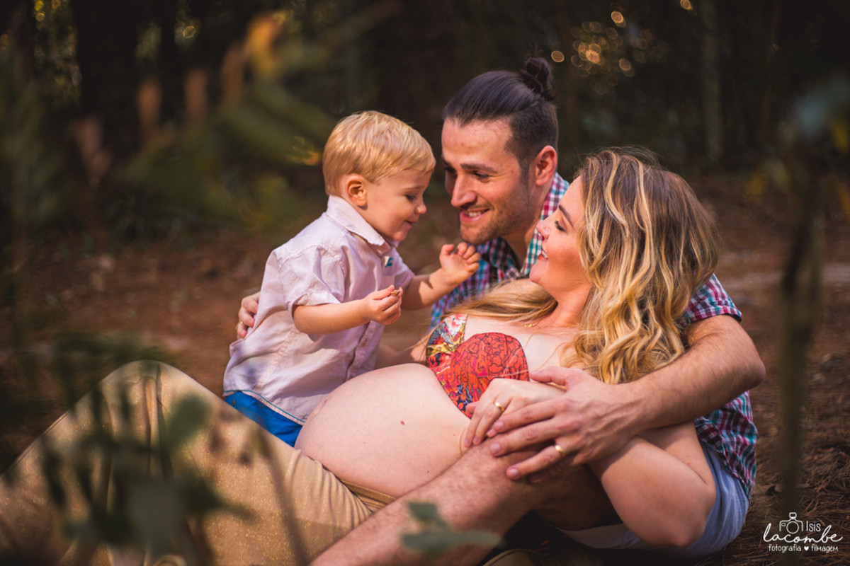 Thania + André + Antony + Benício | Sessão fotográfica | Gestante | Família