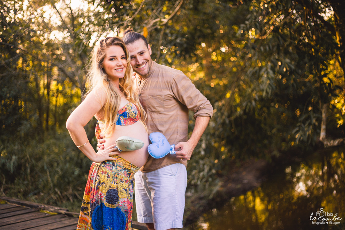 Thania + André + Antony + Benício | Sessão fotográfica | Gestante | Família