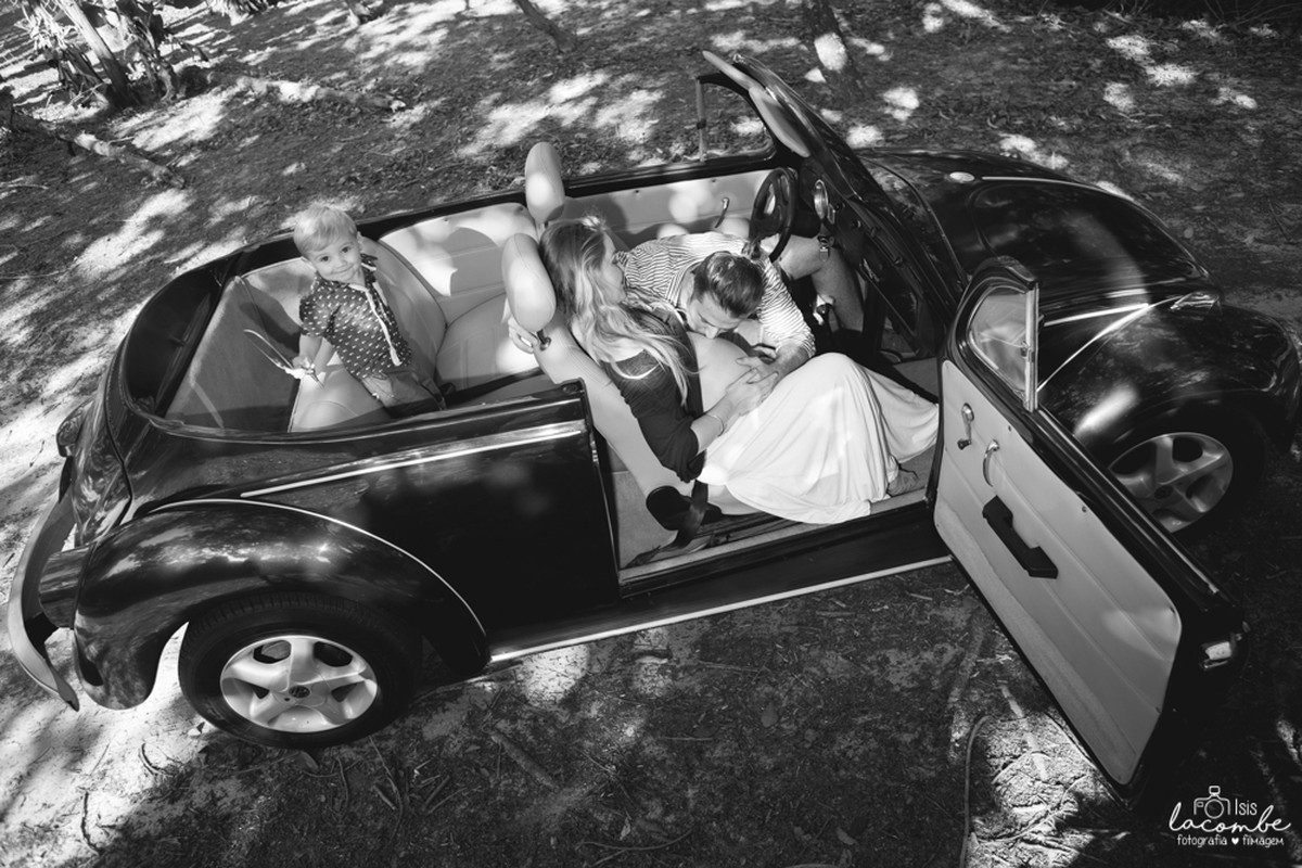 Thania + André + Antony + Benício | Sessão fotográfica | Gestante | Família