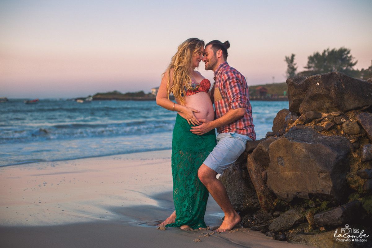 Thania + André + Antony + Benício | Sessão fotográfica | Gestante | Família