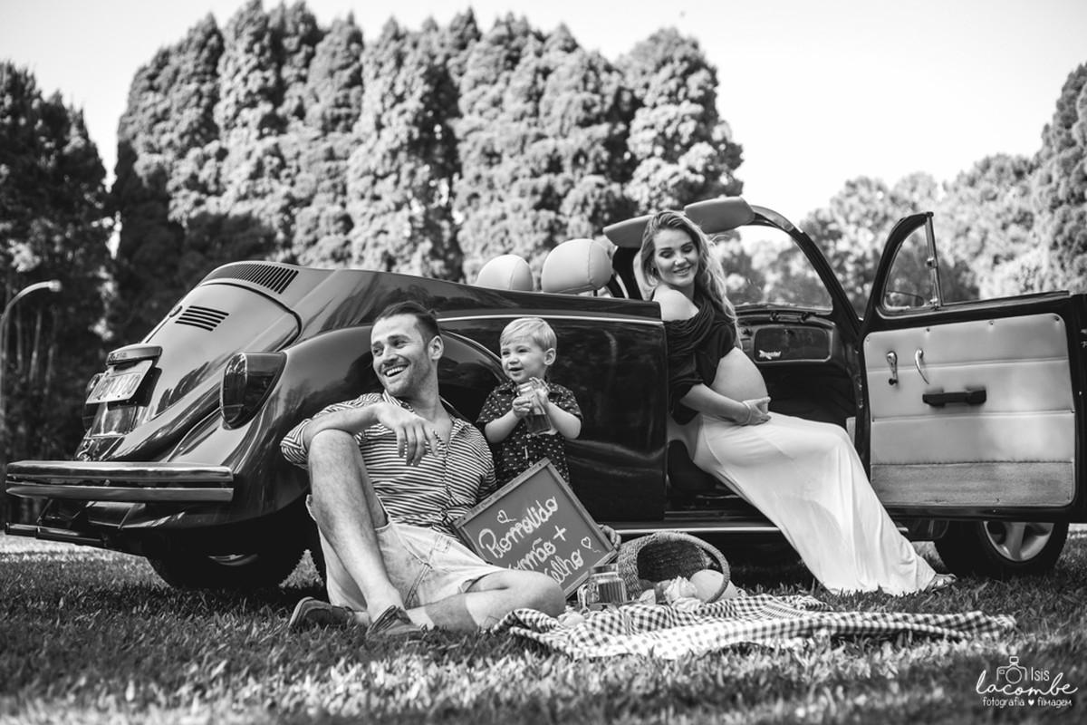 Thania + André + Antony + Benício | Sessão fotográfica | Gestante | Família