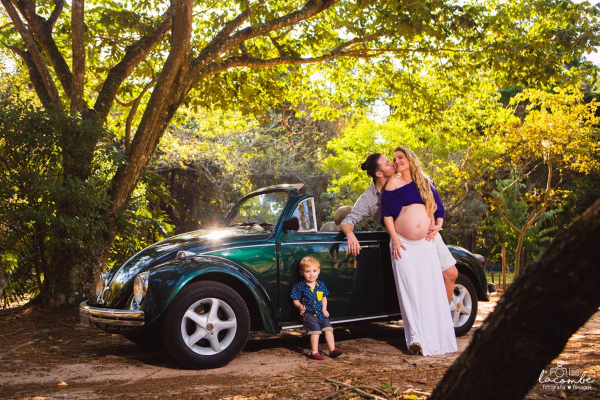 Thania + André + Antony + Benício | Sessão fotográfica | Gestante | Família