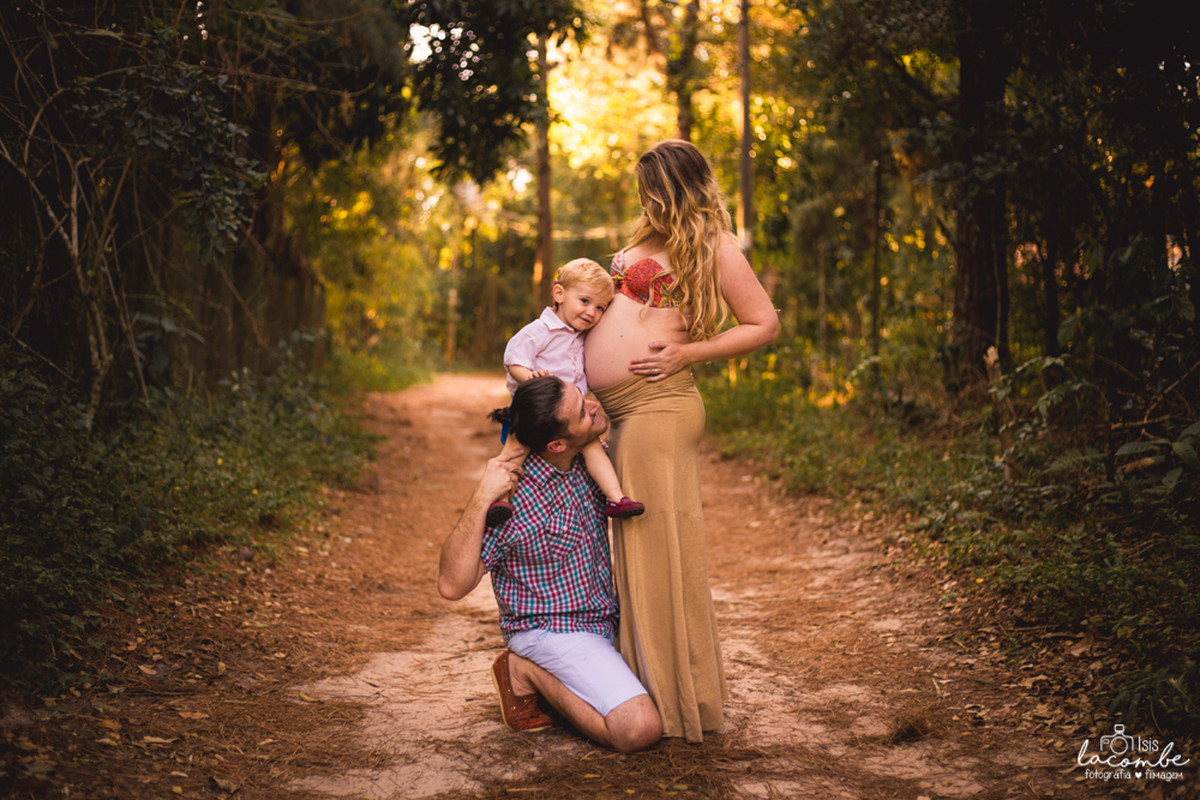 Thania + André + Antony + Benício | Sessão fotográfica | Gestante | Família