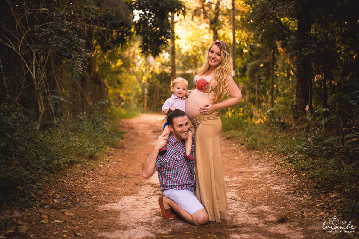 Thania + André + Antony + Benício | Sessão fotográfica | Gestante | Família