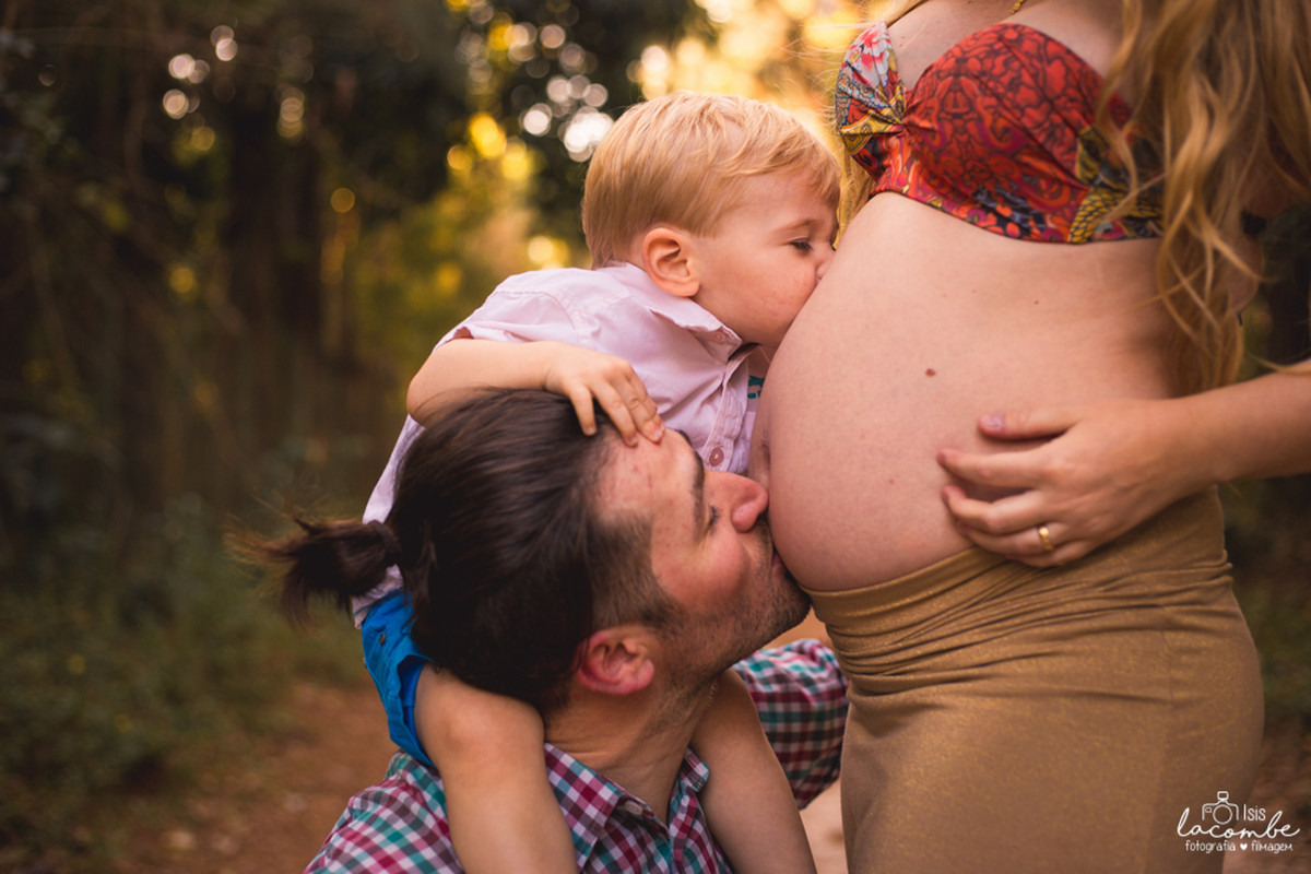 Thania + André + Antony + Benício | Sessão fotográfica | Gestante | Família