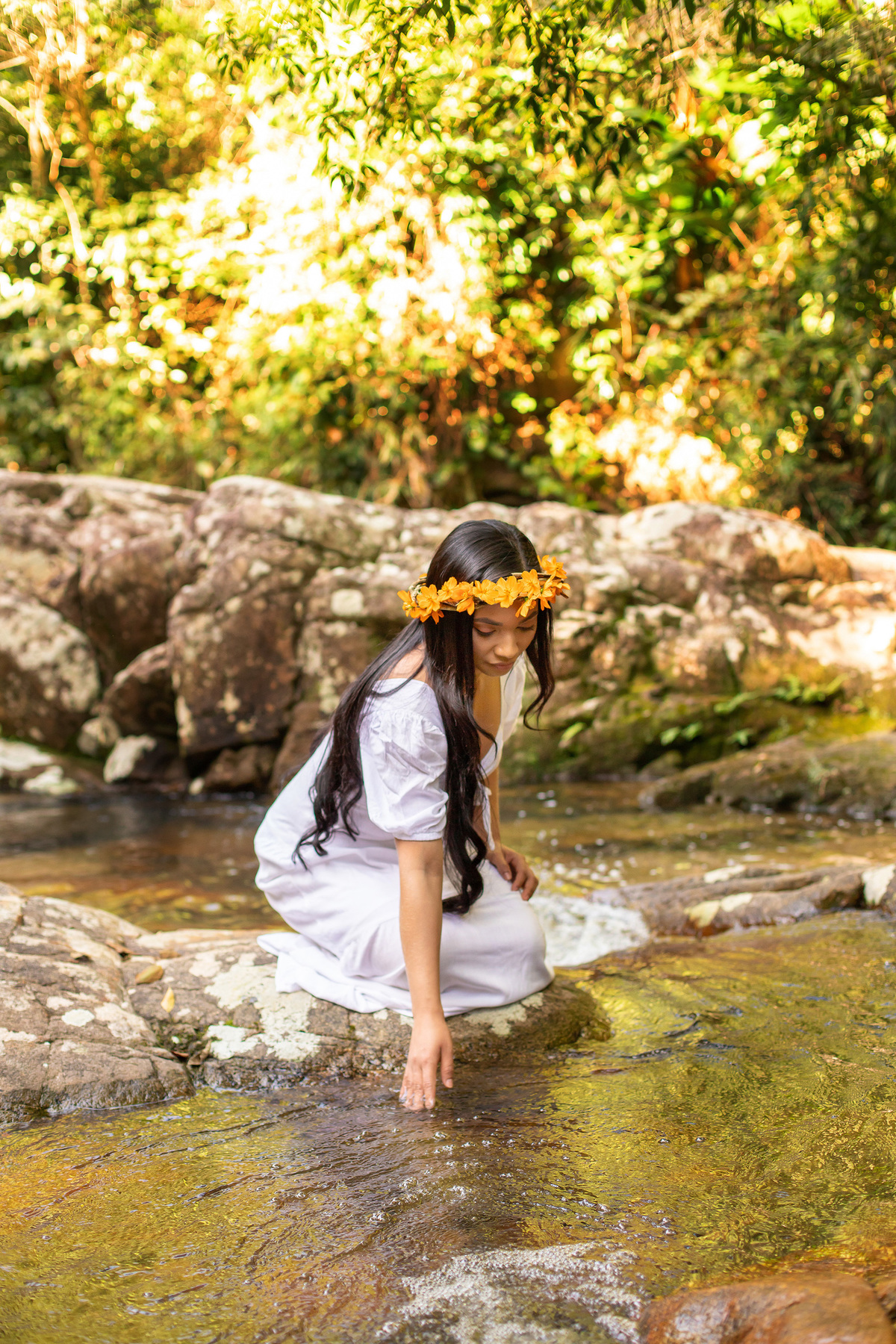 Ensaio em cachoeira por Ricardo Zanetta, Floripa