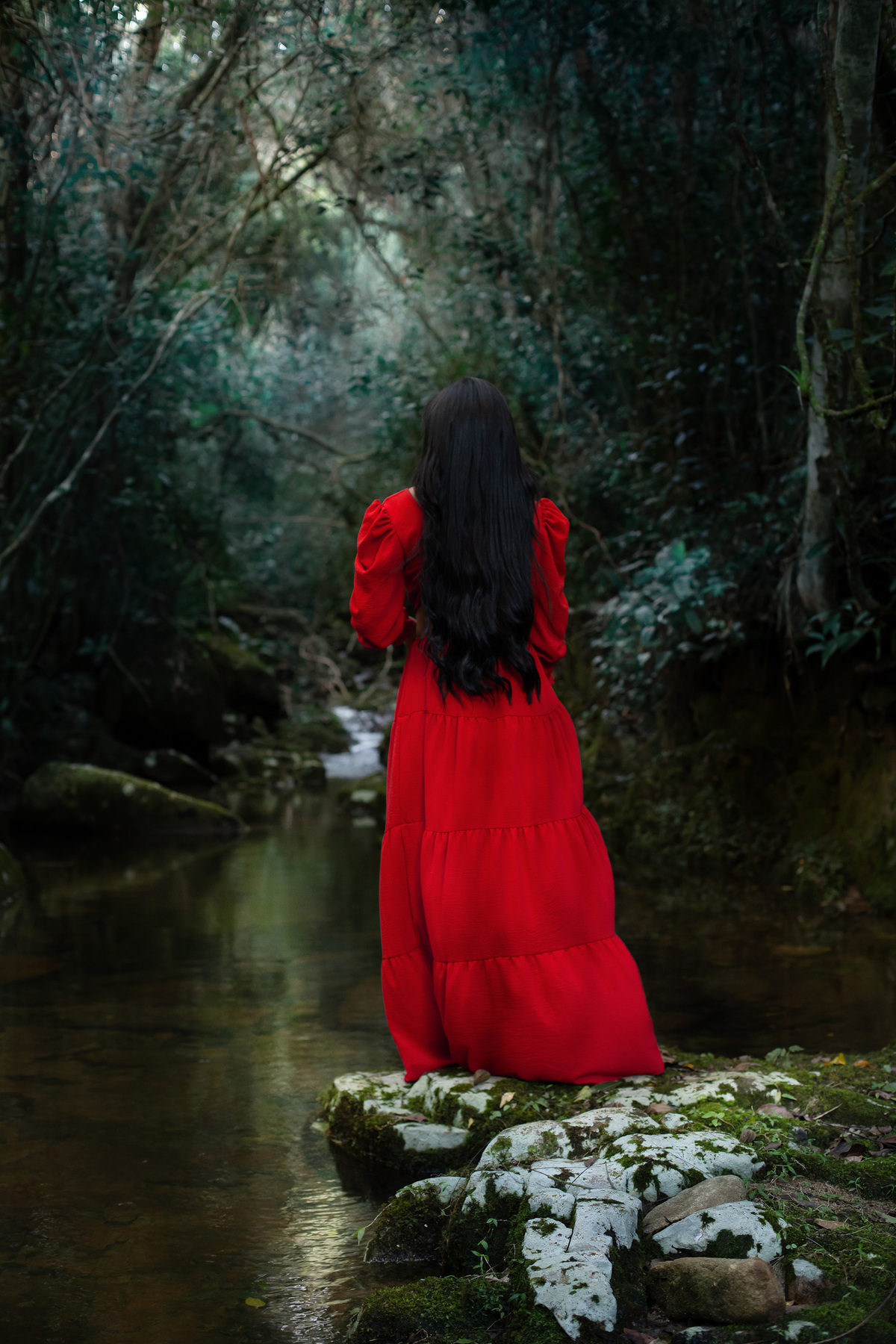 Ensaio em cachoeira por Ricardo Zanetta, Floripa