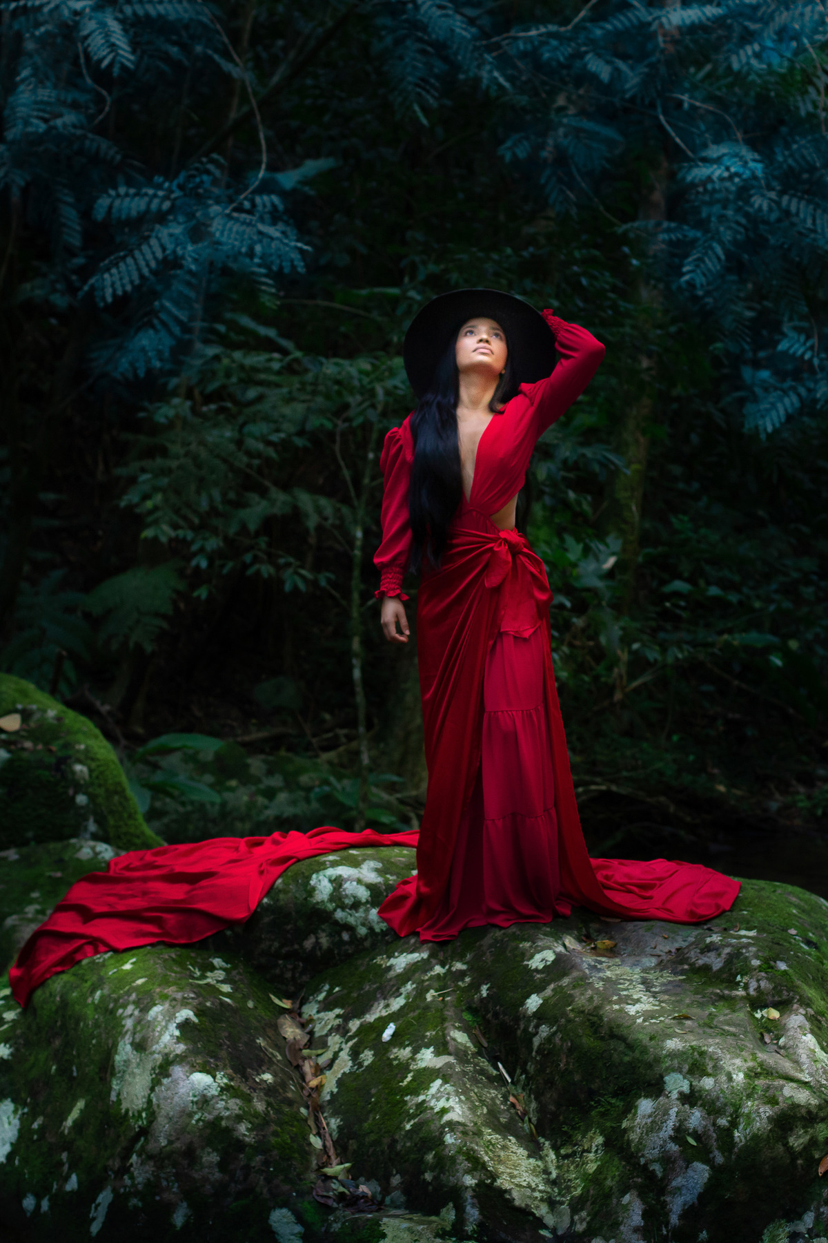 Ensaio em cachoeira por Ricardo Zanetta, Floripa