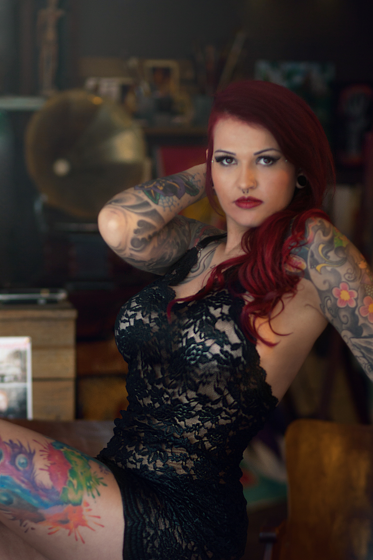 Ensaio Sensual-Miss Tattoo-Florianopolis-Ricardo Zanetta