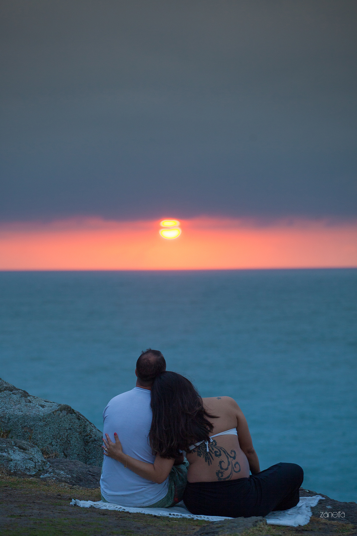 Ensaio Gestante Florianópolis- ensaio casal-gestante-praia