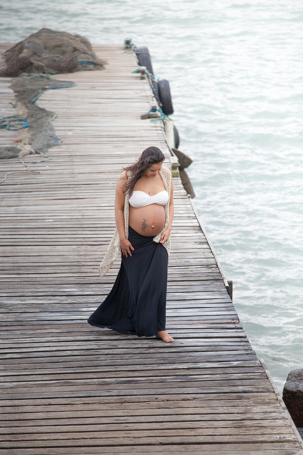 Ensaio Gestante Florianópolis- ensaio casal-gestante-praia