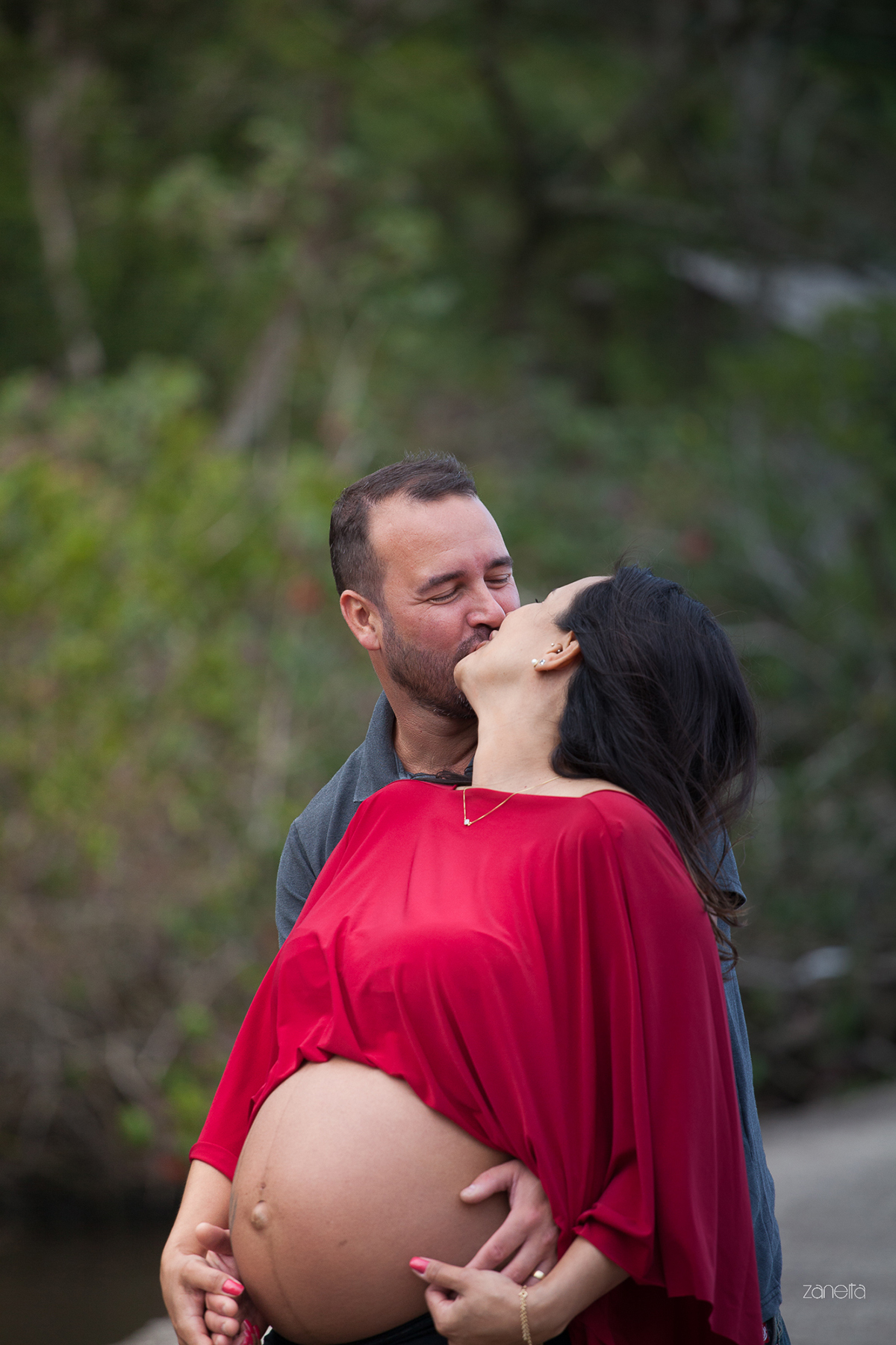 Ensaio Gestante Florianópolis- ensaio casal-gestante-praia