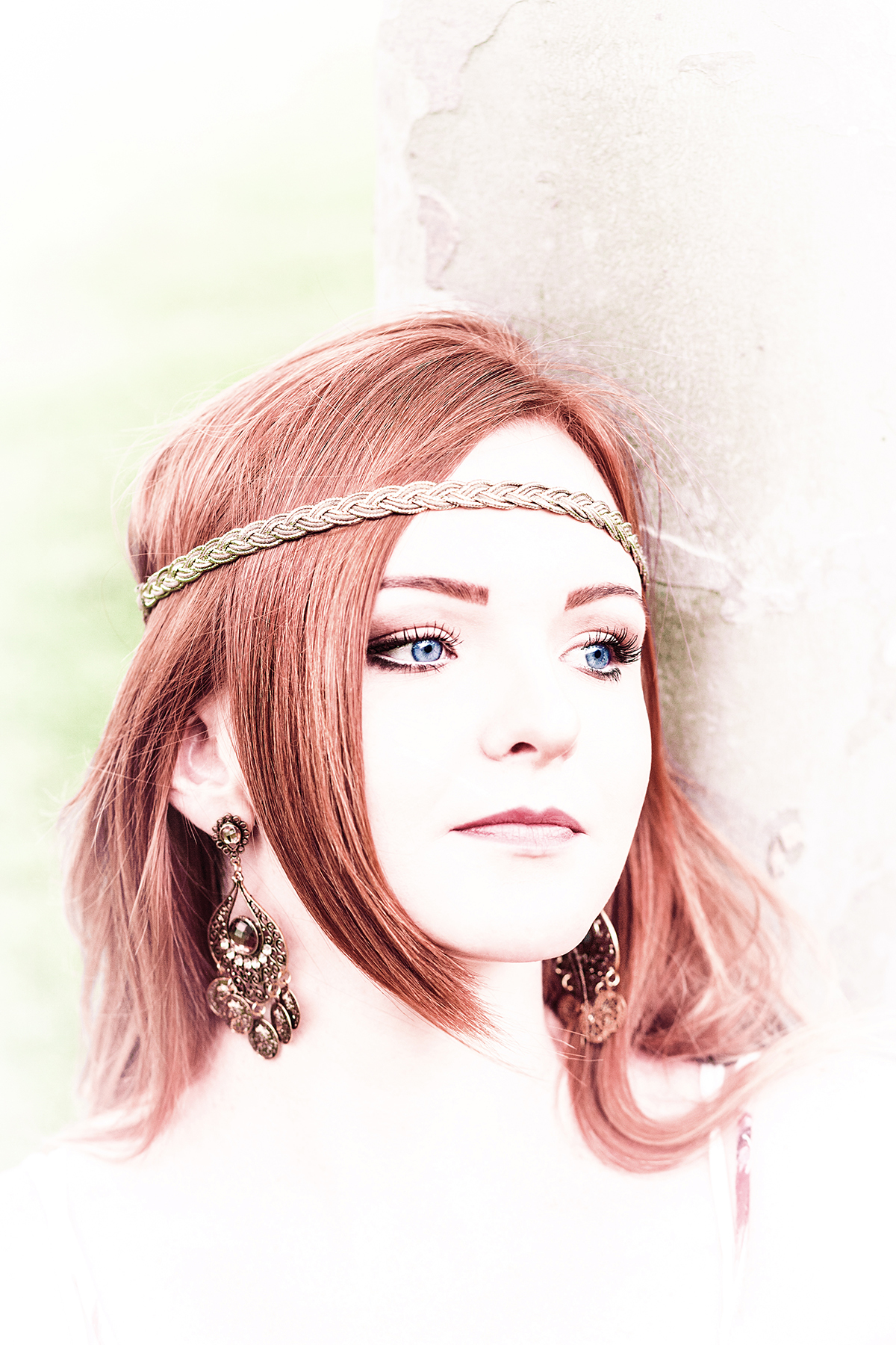 Ensaio Retrato de Carla Schafer ruiva natural por Ricardo Zanetta