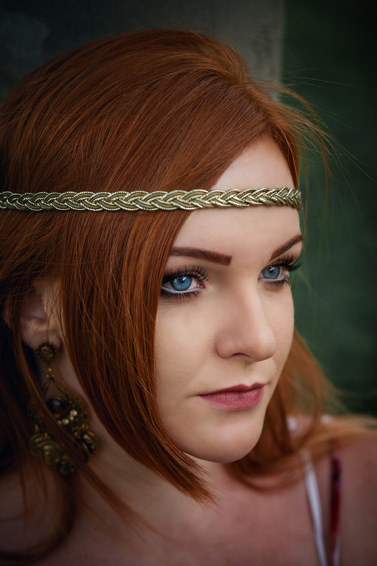 Ensaio Retrato de Carla Schafer ruiva natural por Ricardo Zanetta