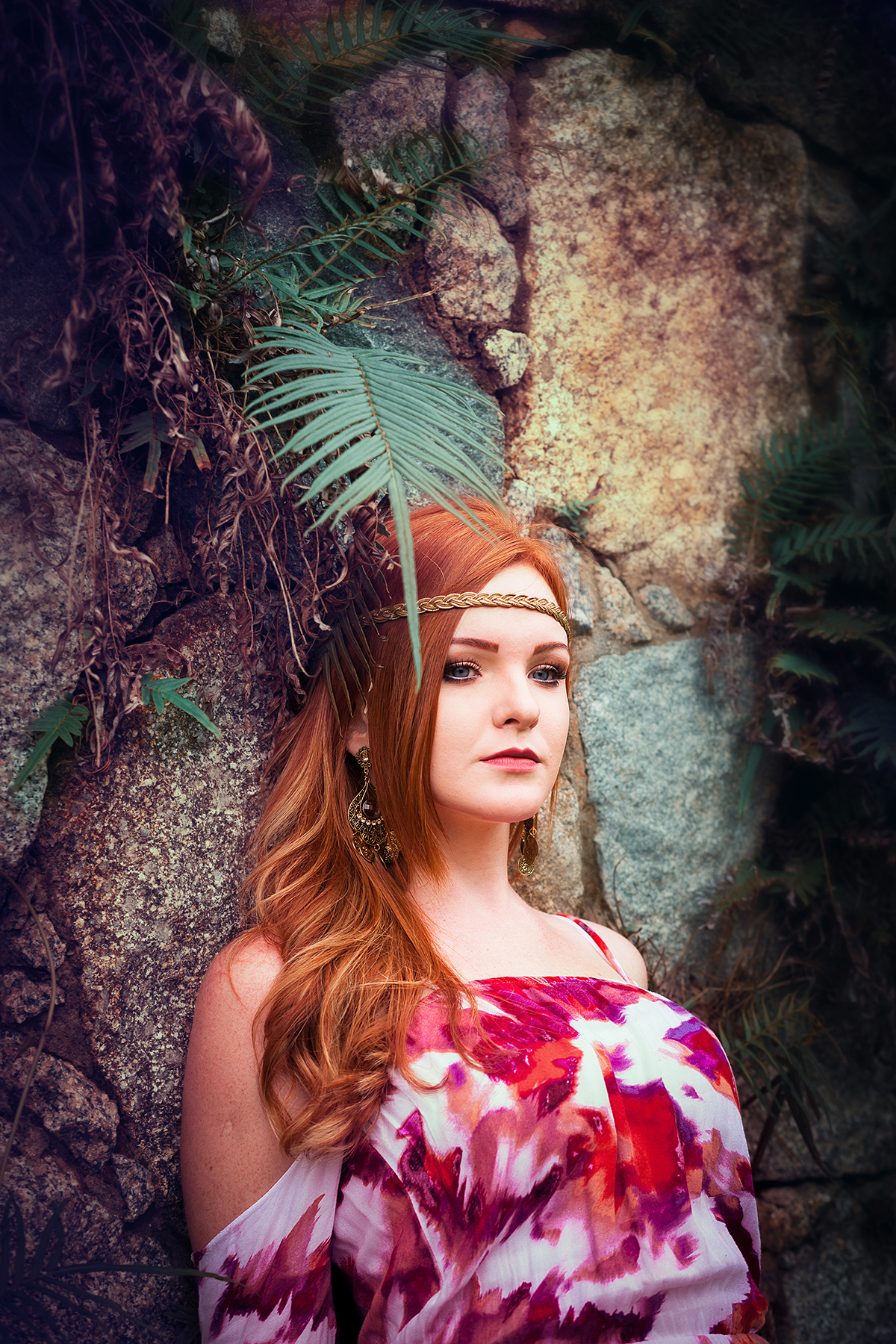 Ensaio Retrato de Carla Schafer ruiva natural por Ricardo Zanetta