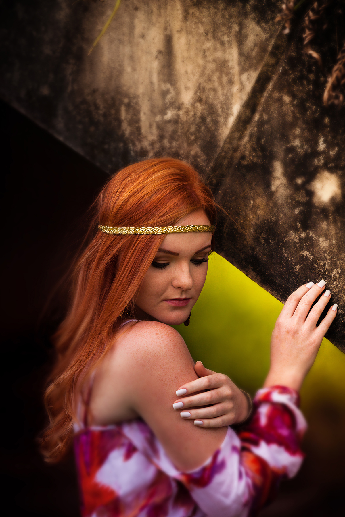 Ensaio Retrato de Carla Schafer ruiva natural por Ricardo Zanetta