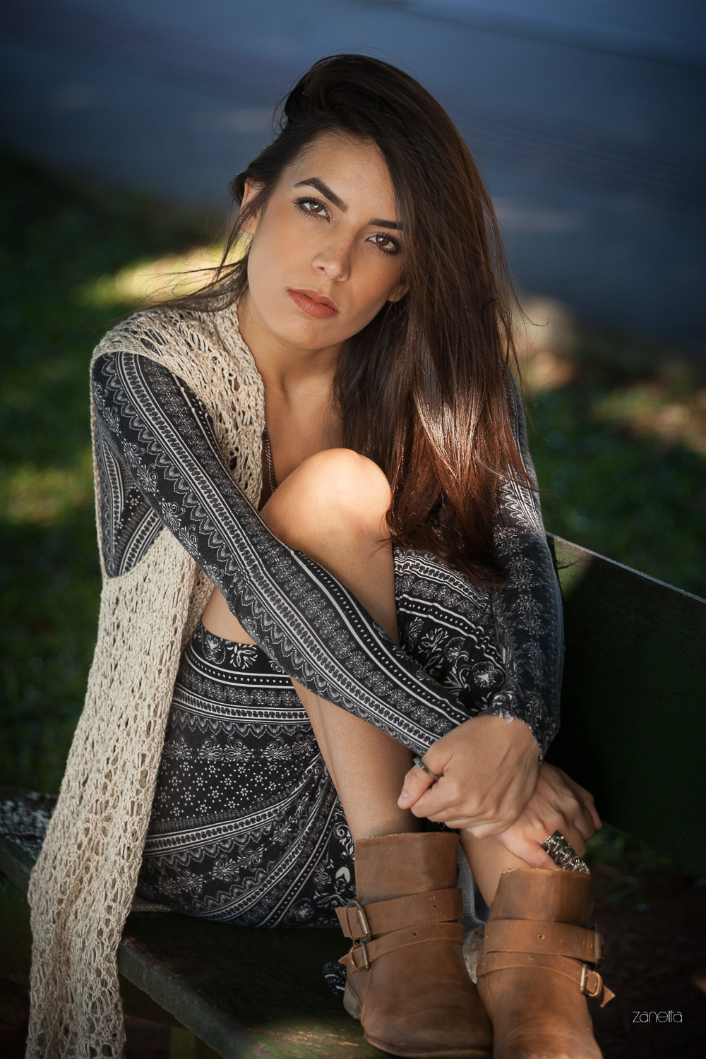 Ensaio retrato de Leticia Leal com o fotografo ricardo zanetta florianopolis