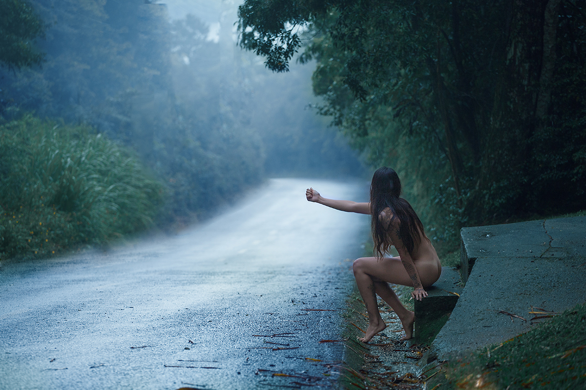 Ensaio de nu artistico de Juliane Pereira  realizado pelo fotógrafo Ricardo Zanetta