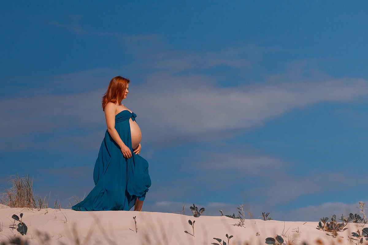 Ensaio fotografico de Gestante primeiro filho gravidez Florianopolis