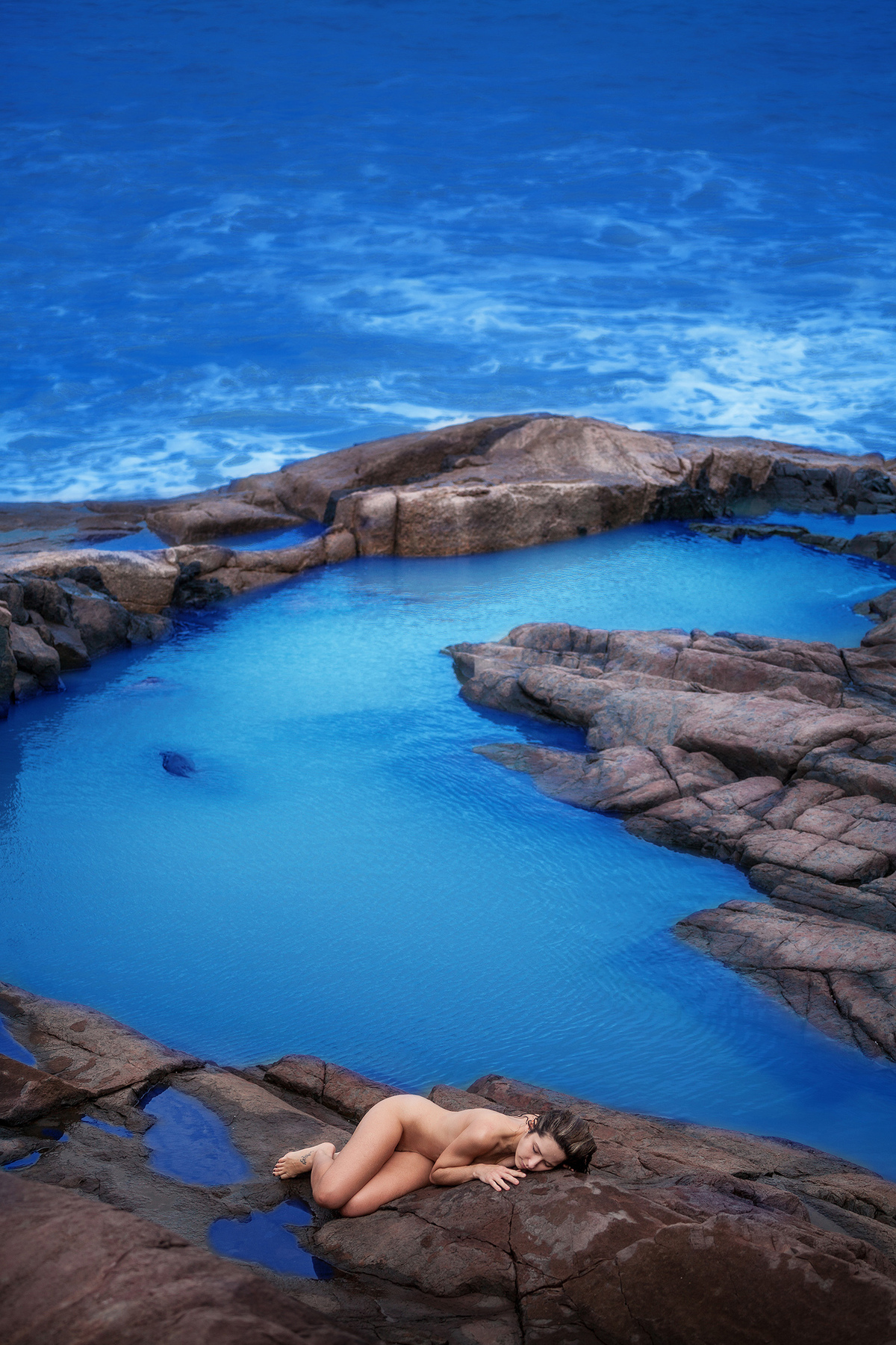 ensaio fotografico de nu na Ilha do Papagaio