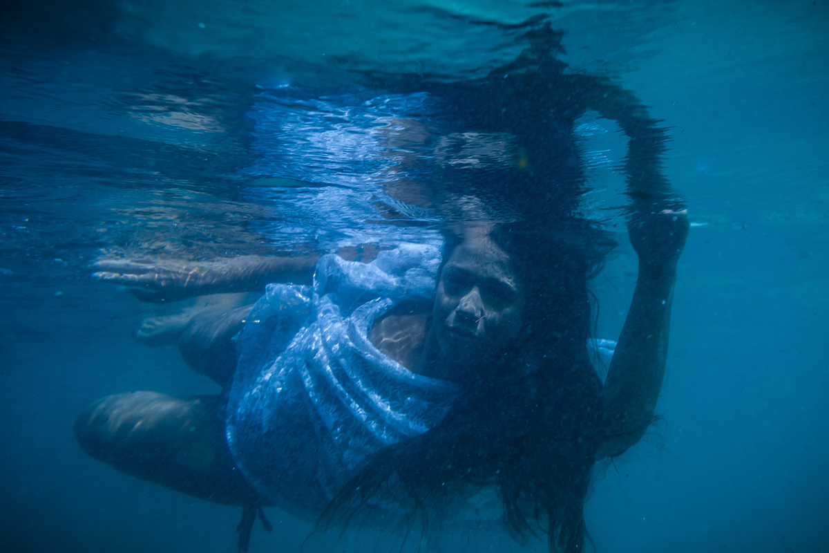 ensaio debaixo dágua´em Florianopolis