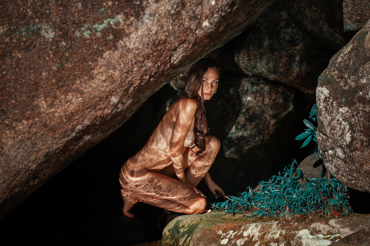 Ensaio de nu artístico em Florianopolis