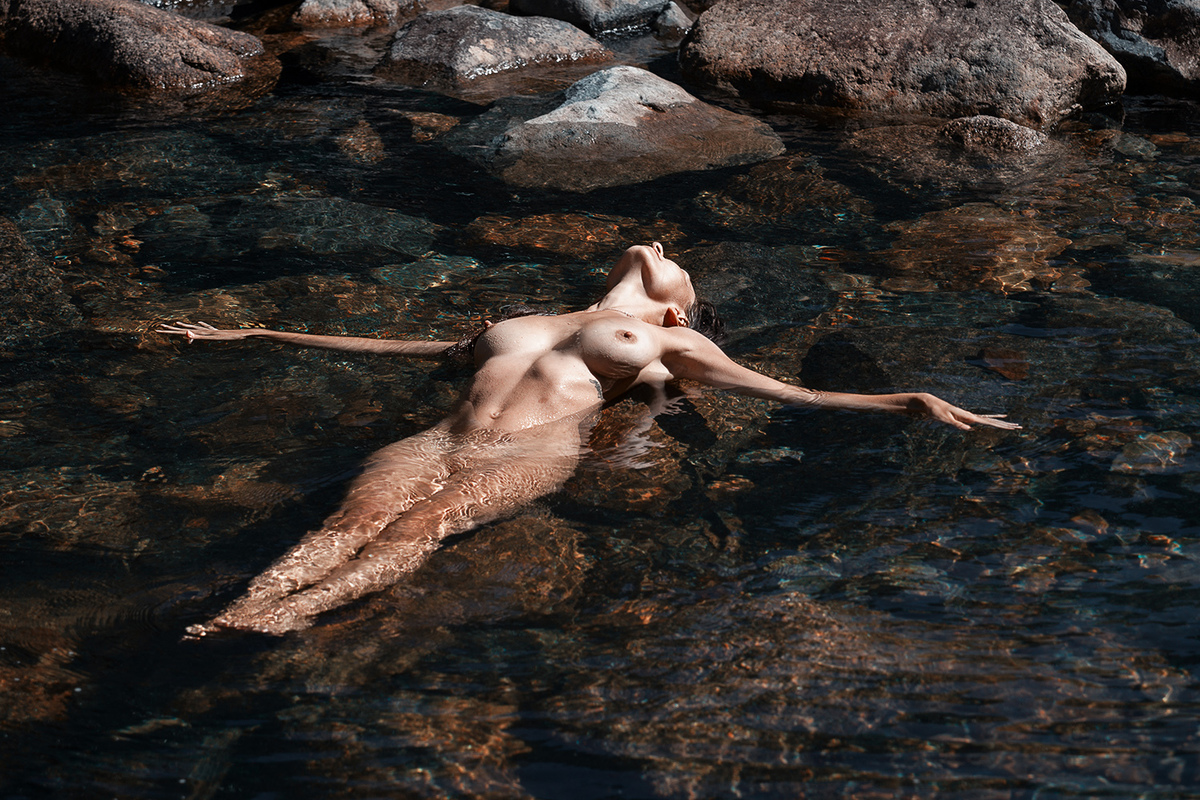 Ensaio de nu artístico em Florianopolis