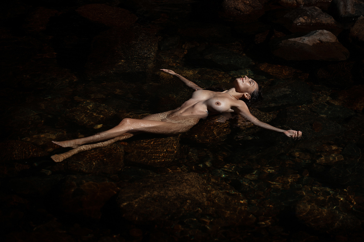 Ensaio de nu artístico em Florianopolis