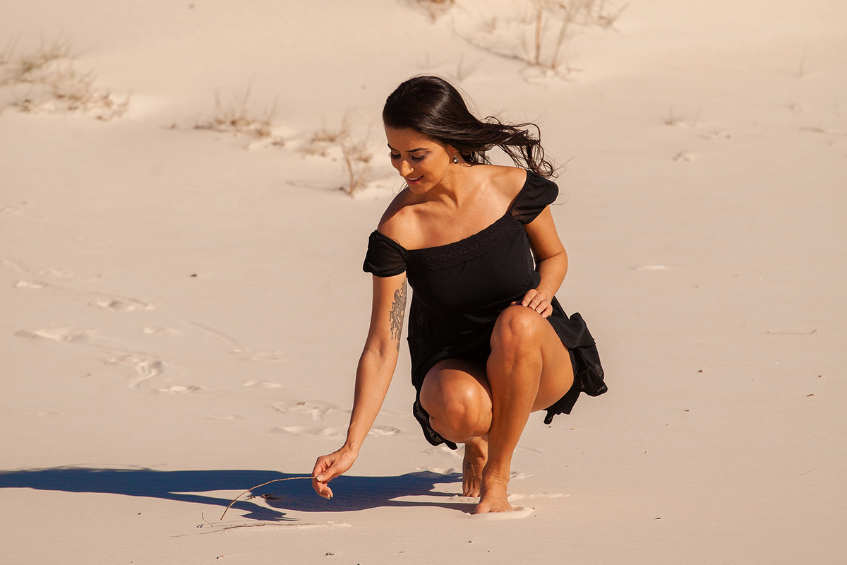 Ensaio nas dunas da Joaquina. Nu Artistico em Florianopolis por Ricardo Zanetta