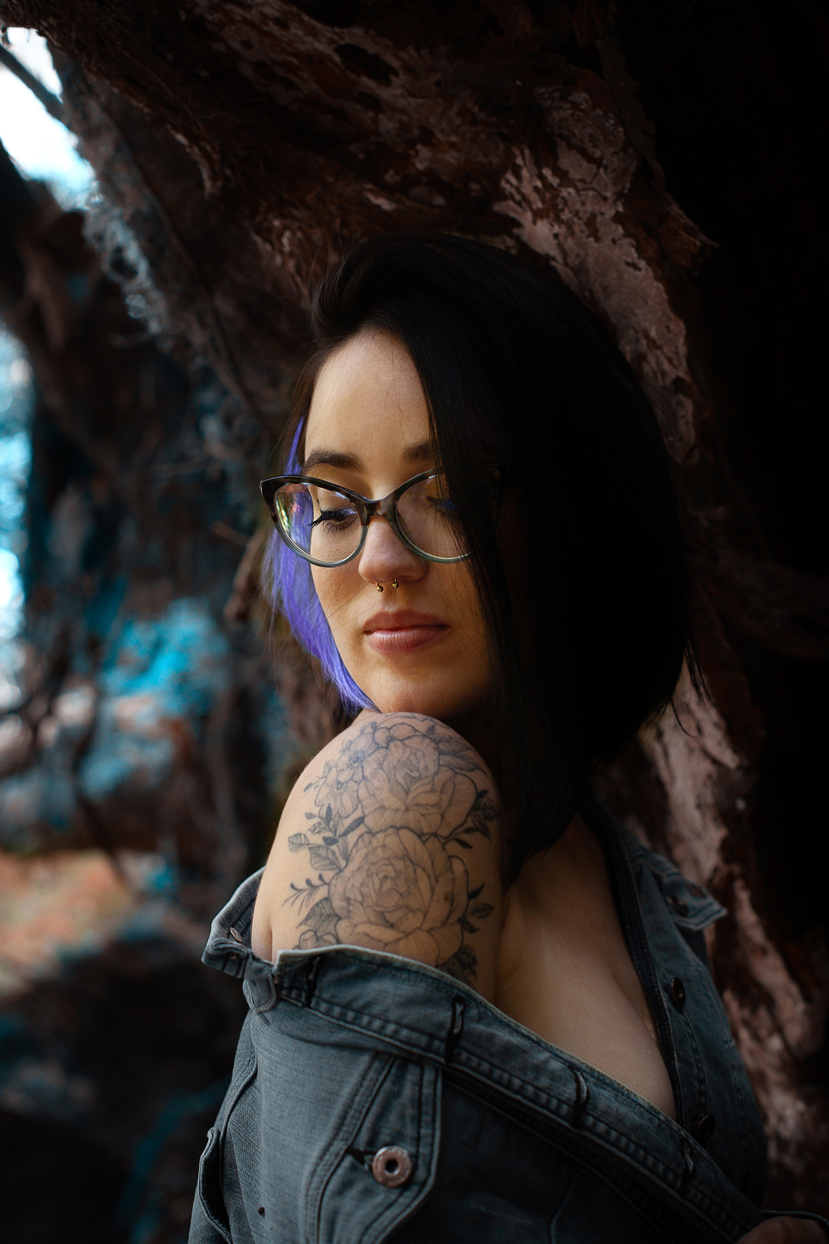 Ensaio de Lydia na Cachoeira de São Bonifácio por Ricardo Zanetta